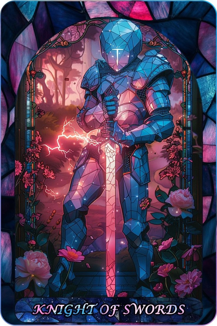 Knight Of Swords 8 - Tarot Card Ethereal Dream