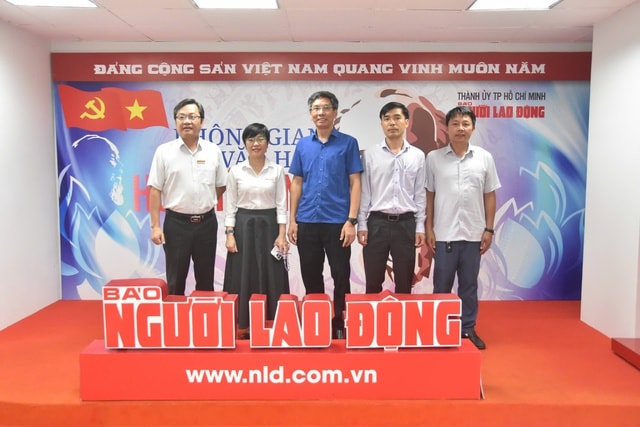 Lãnh đạo Báo Đắk Nông thăm và làm việc tại Báo Người Lao Động- Ảnh 4.