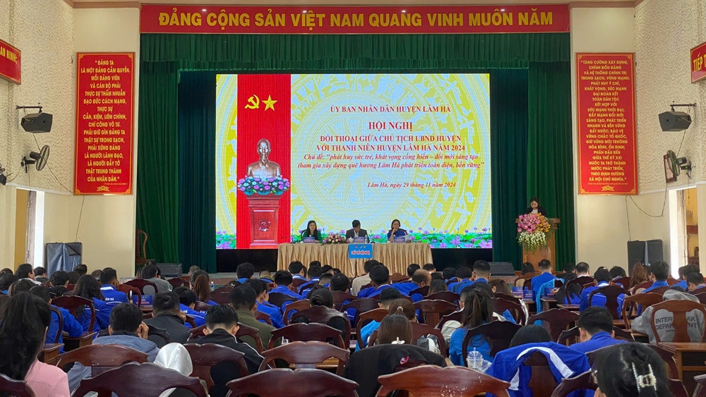 Quang cảnh buổi đối thoại