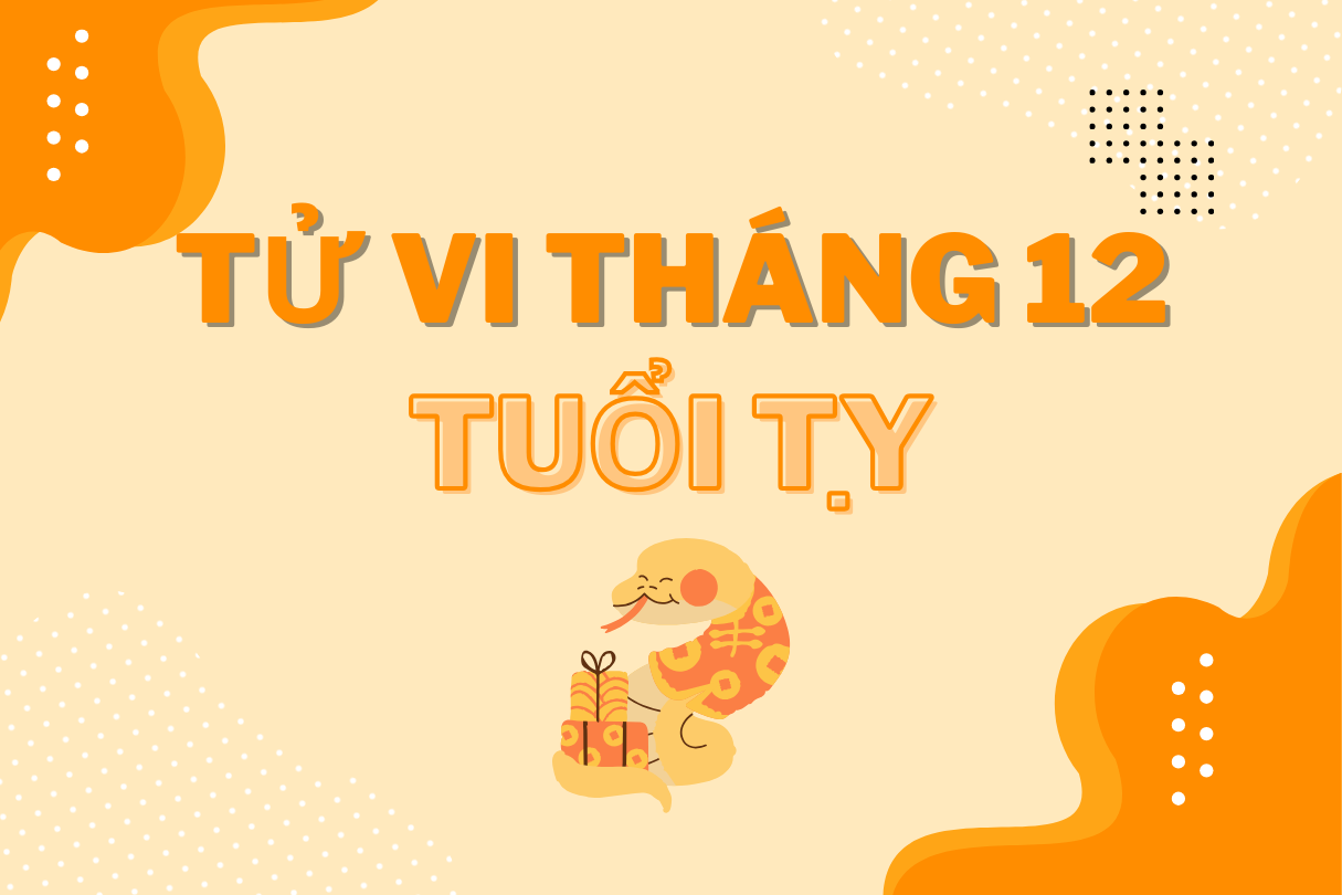 Tử vi may mắn tháng 12/2024 tuổi Tỵ: Tài lộc rực rỡ 