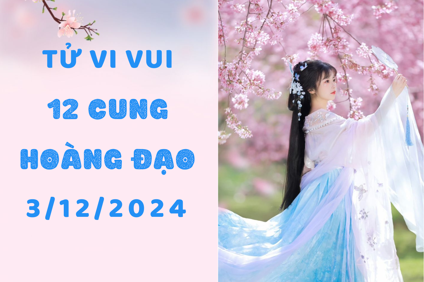 tử vi 12 cung hoàng đạo ngày 3-12-2024