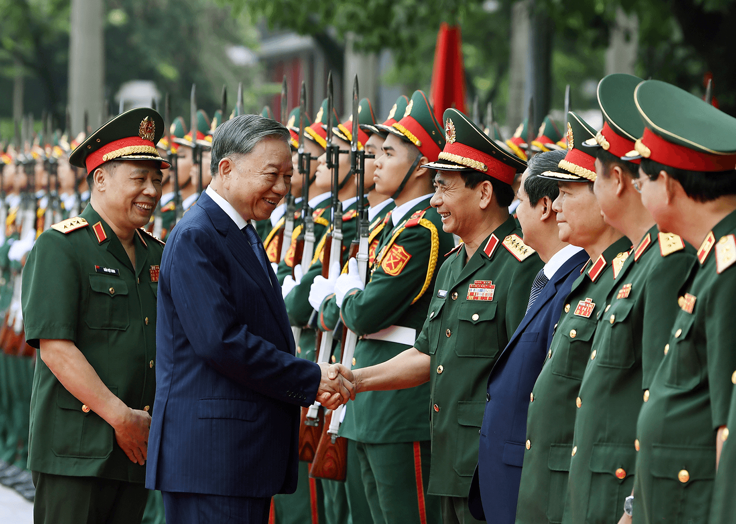 Tổng Bí thư, Chủ tịch nước Tô Lâm dự Lễ khai giảng tại Học viện Quốc phòng, ngày 12-9-2024