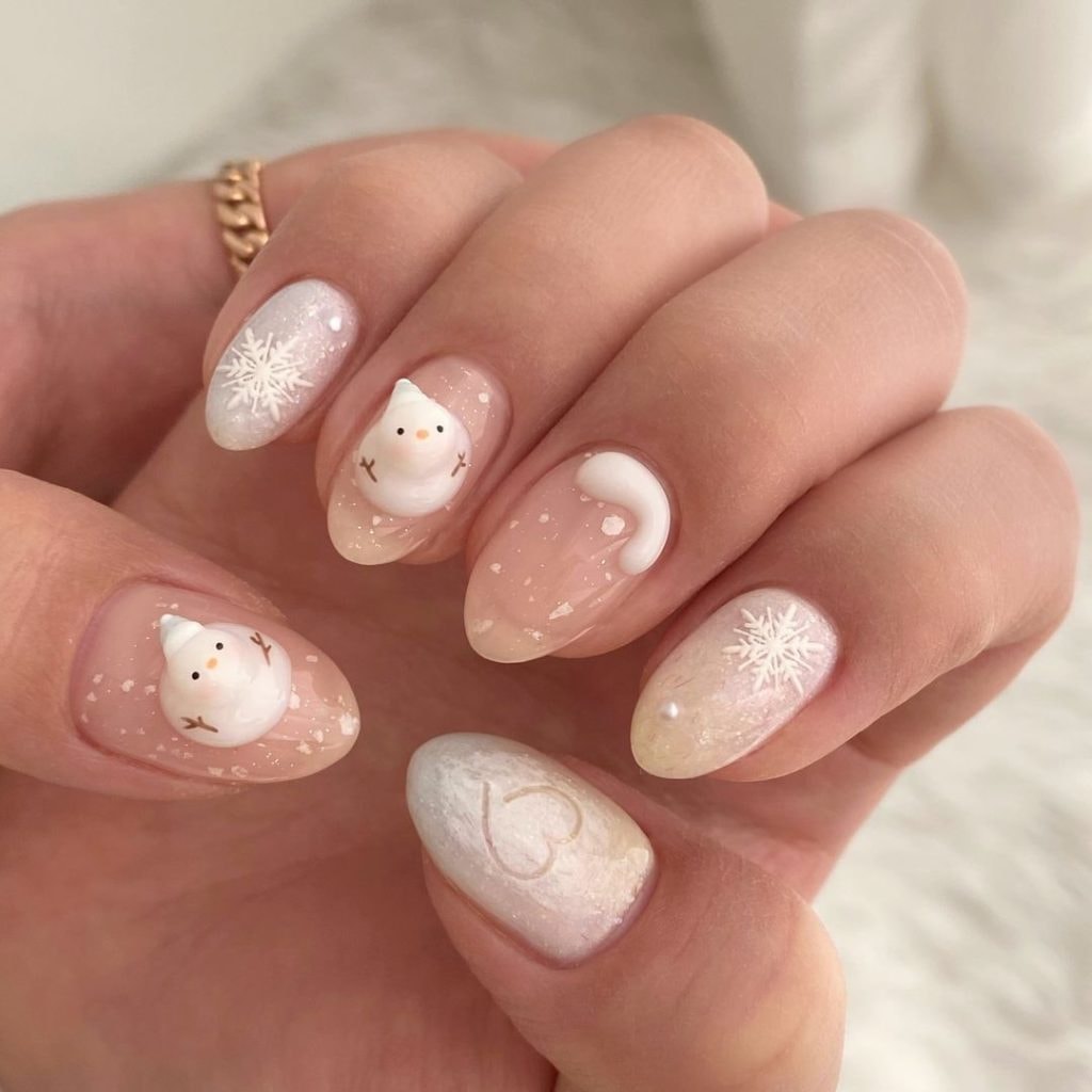 10 mẫu nail noel xinh xắn đưa bạn vào không khí lễ hội | ELLE