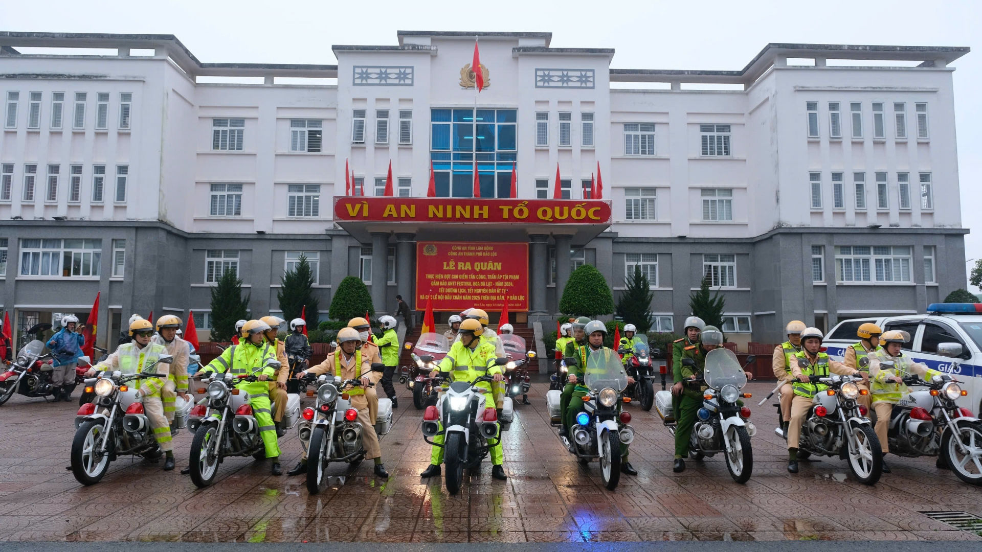 Công tỉnh xuất quân tấn công, trấn áp tội phạm