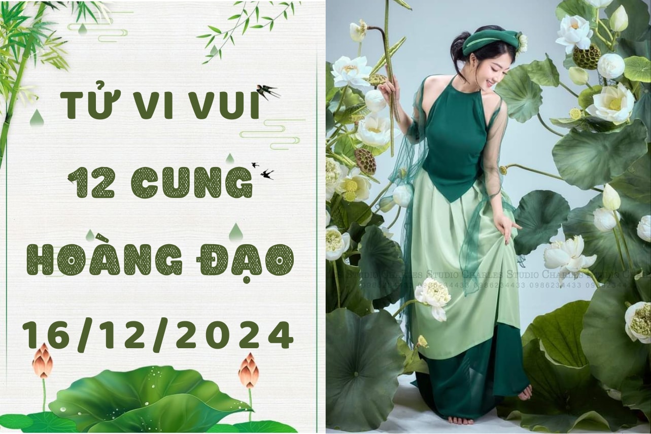 tử vi 12 cung hoàng đạo ngày 16-12-2024