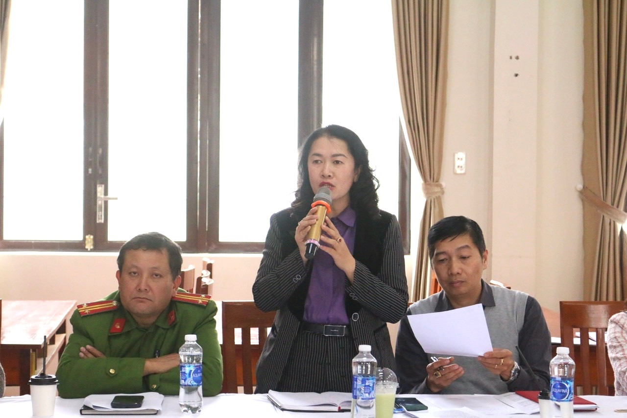 Đại biểu Phường 9 chia sẻ tại buổi làm việc