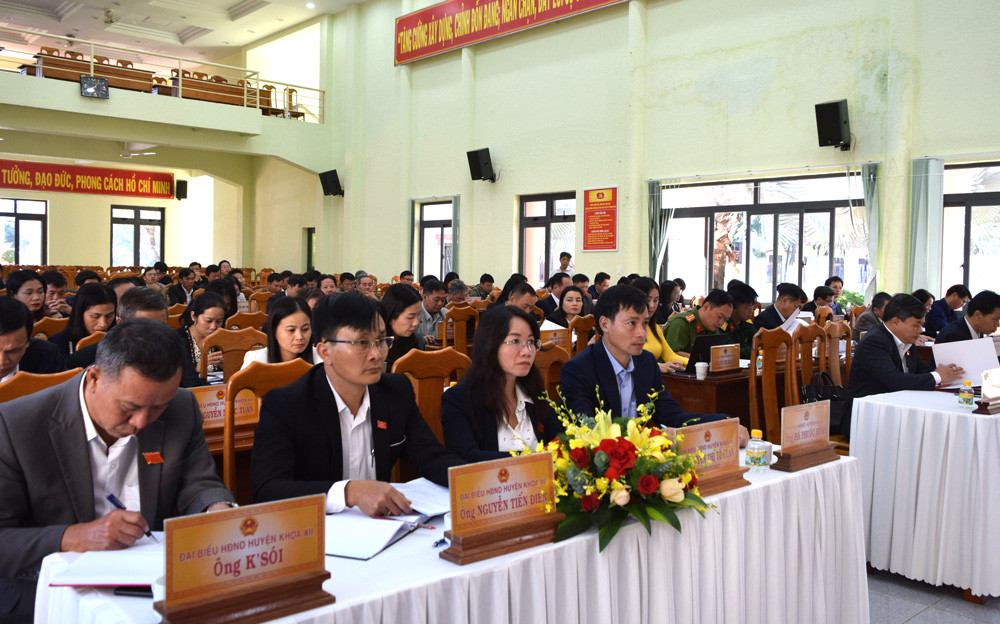 Các đại biểu tham dự Kỳ họp