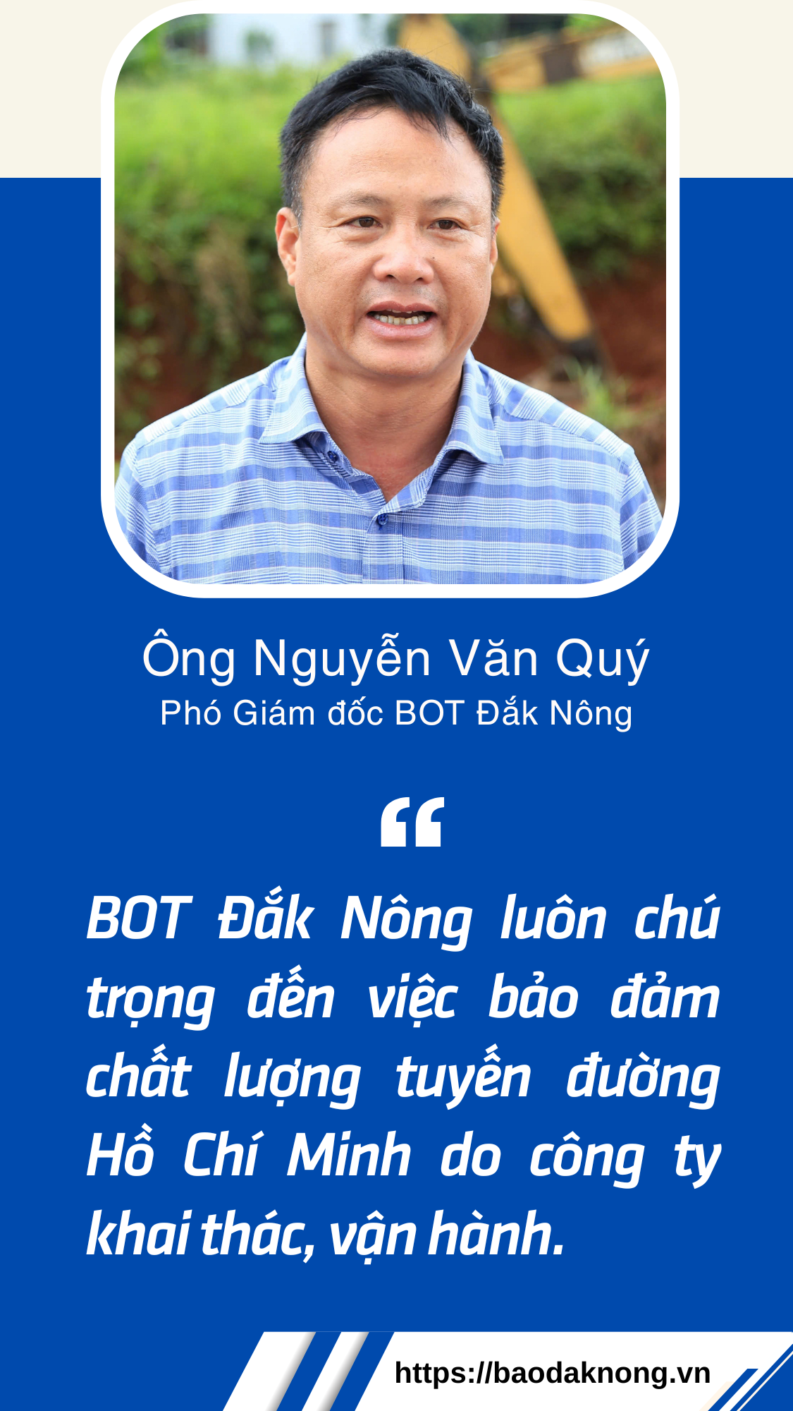 BOT Đức Long chăm lo chất lượng đường Hồ Chí Minh BOT Đức Long chăm lo chất lượng đường Hồ Chí Minh