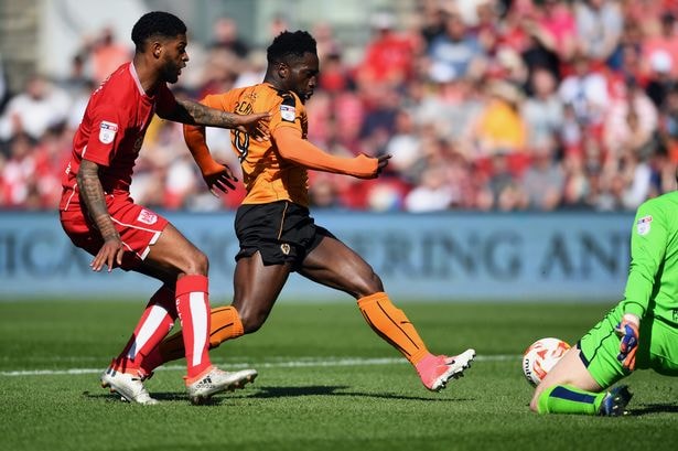 Bristol City 3 Wolves 1: Lambert rues early miss as winning run is halted - Birmingham Live