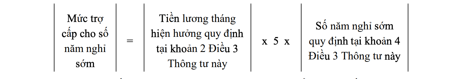 Hướng dẫn chi tiết cách tính hưởng chính sách với người nghỉ hưu trước tuổi khi tinh gọn bộ máy - Ảnh 3.