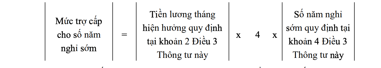 Hướng dẫn chi tiết cách tính hưởng chính sách với người nghỉ hưu trước tuổi khi tinh gọn bộ máy - Ảnh 6.