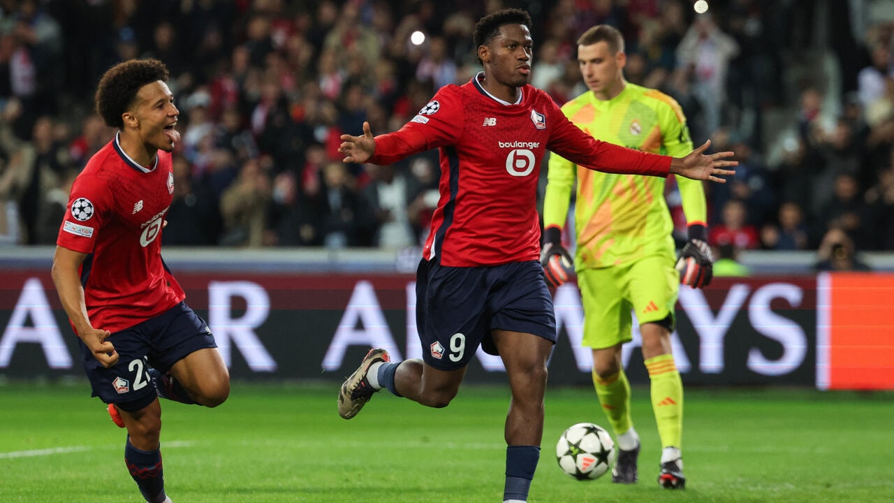 Lille stun Real Madrid in Champions League as Slot makes Liverpool history