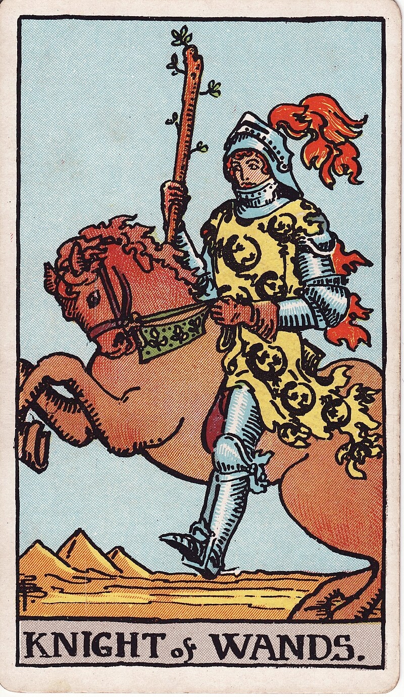 Knight of Wands - Wikipedia