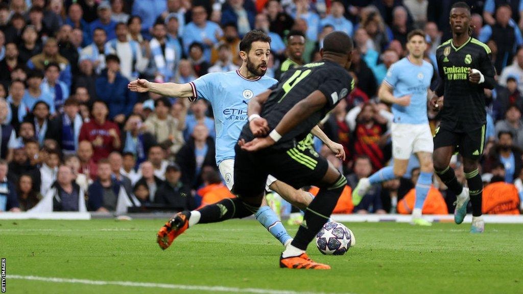 Manchester City 4-0 Real Madrid (Agg 5-1): Bernardo Silva scores twice as City reach Champions League final - BBC Sport