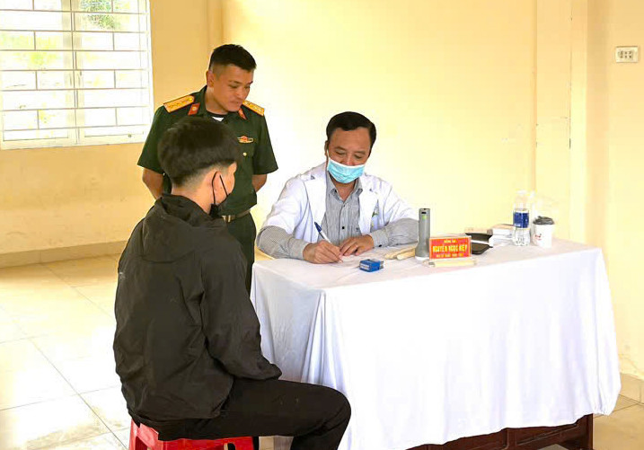 Các khâu khám sơ tuyển sức khoẻ được đảm bảo chặt chẽ, công tâm, minh bạch