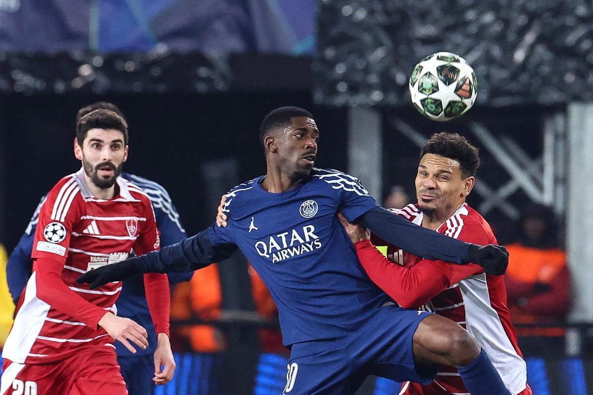 Dembele stars again as PSG beat Brest in Champions League play-off first leg - Vanguard News