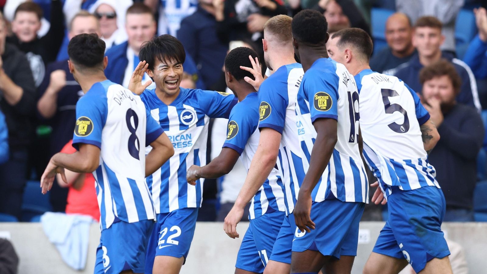 Brighton 3-1 Bournemouth: Mitoma scores twice as Seagulls bounce back from UEL defeat in style