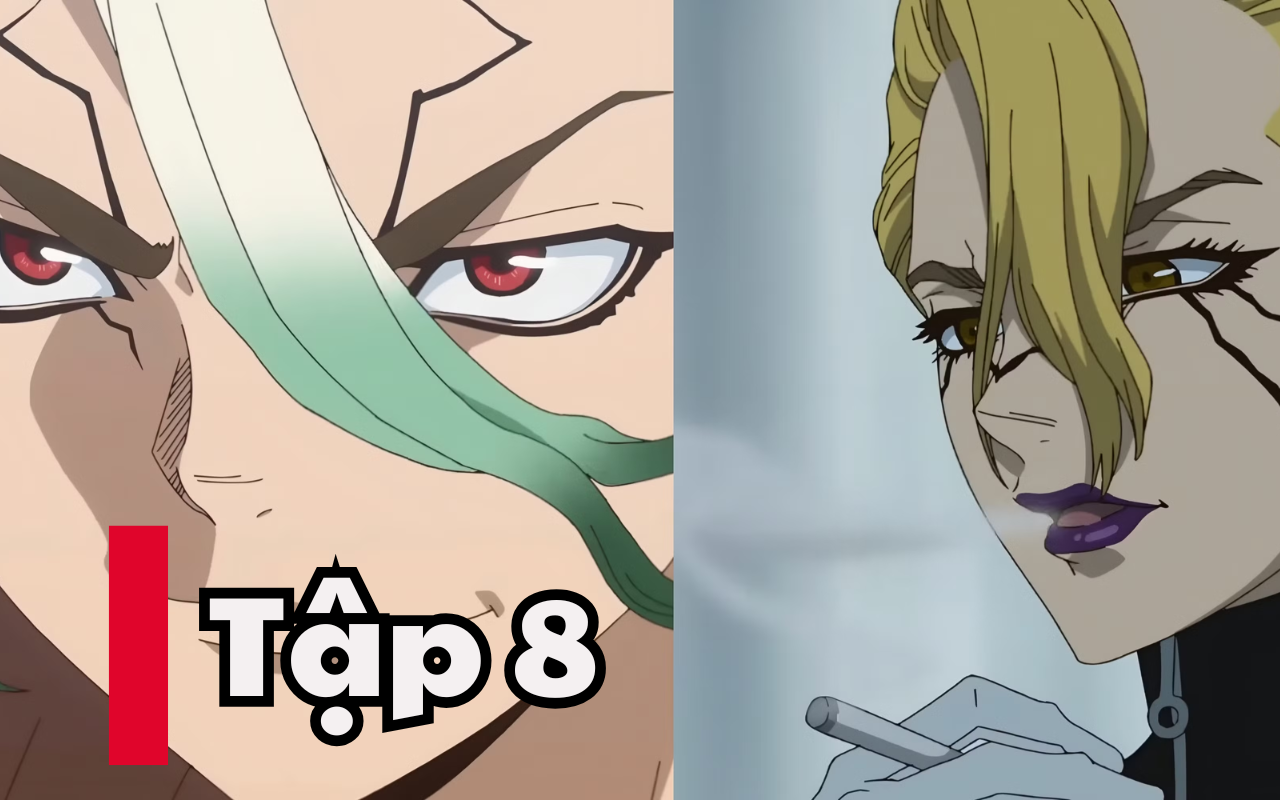 Dr. Stone mùa 4 tập 8 Lock On