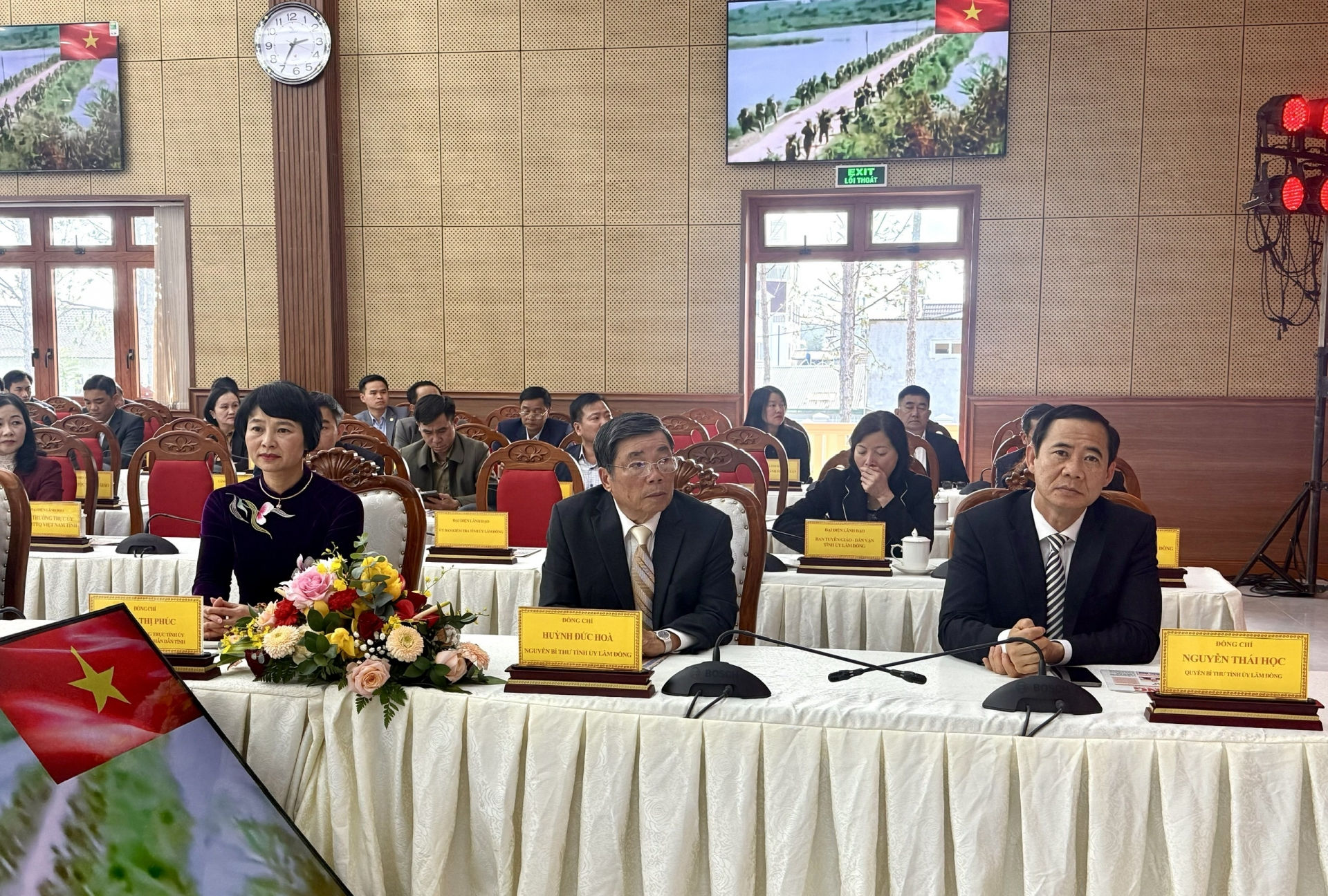 Lãnh đạo Tỉnh ủy tham dự lễ kỷ niệm