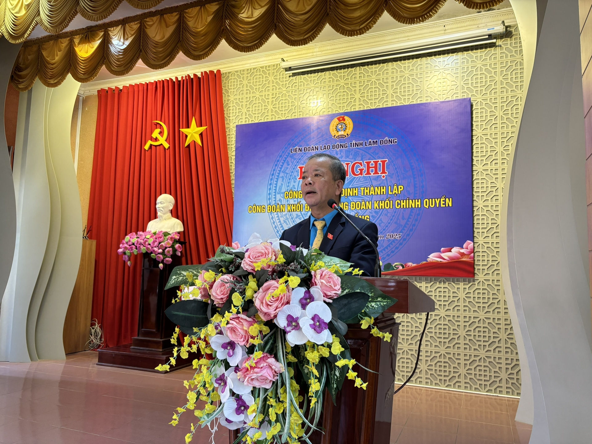 Đồng chí Hoàng Liên nhấn mạnh, hai Công đoàn vừa được thành lập nhanh chóng bám sát, thực hiện nhiệm vụ được giao 