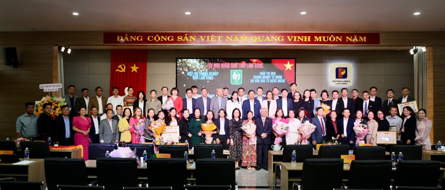 Cộng đồng doanh nghiệp tỉnh Lâm Đồng quyết tâm nỗ lực phấn đấu cường thịnh, góp phần phát triển tỉnh Lâm Đồng