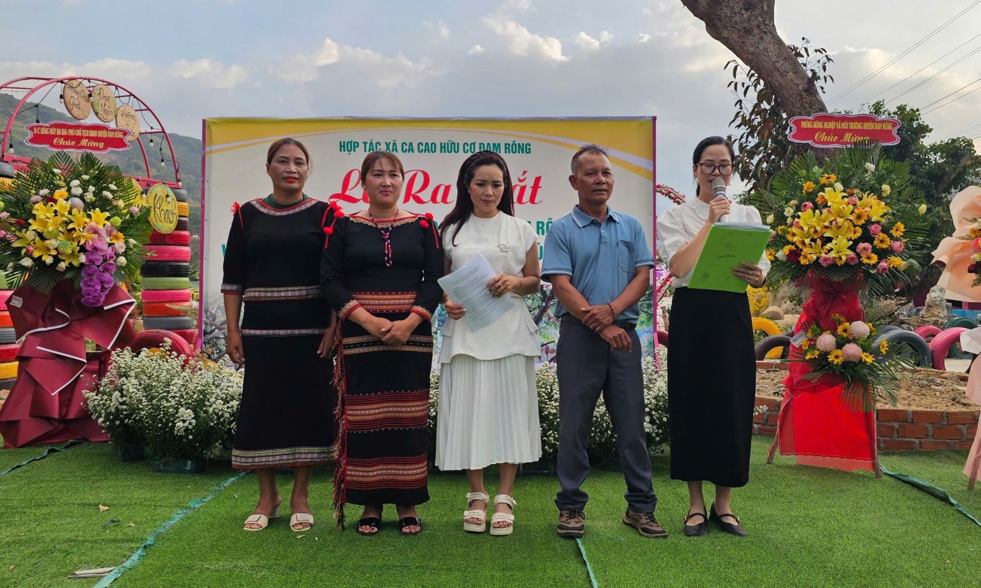 HTX Ca cao hữu cơ Đam Rông ra mắt