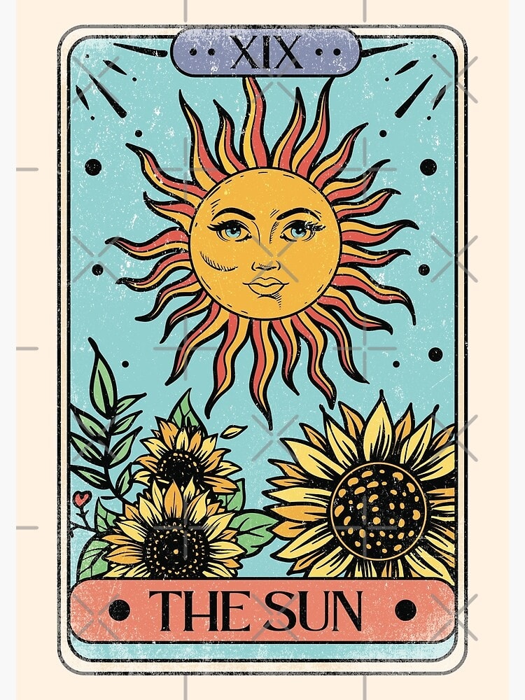 The Sun Tarot Card (XIX) - Positive Vibes