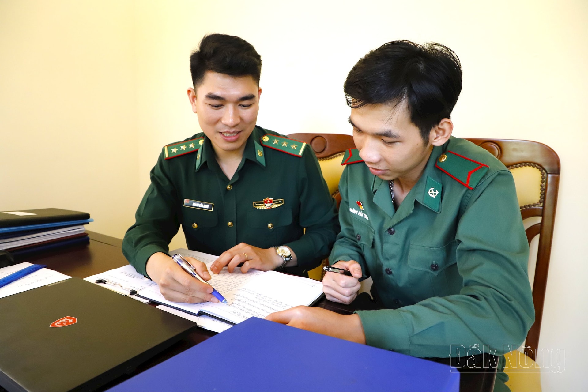 Binh nhất Hoàng Văn Trung chia sẻ: