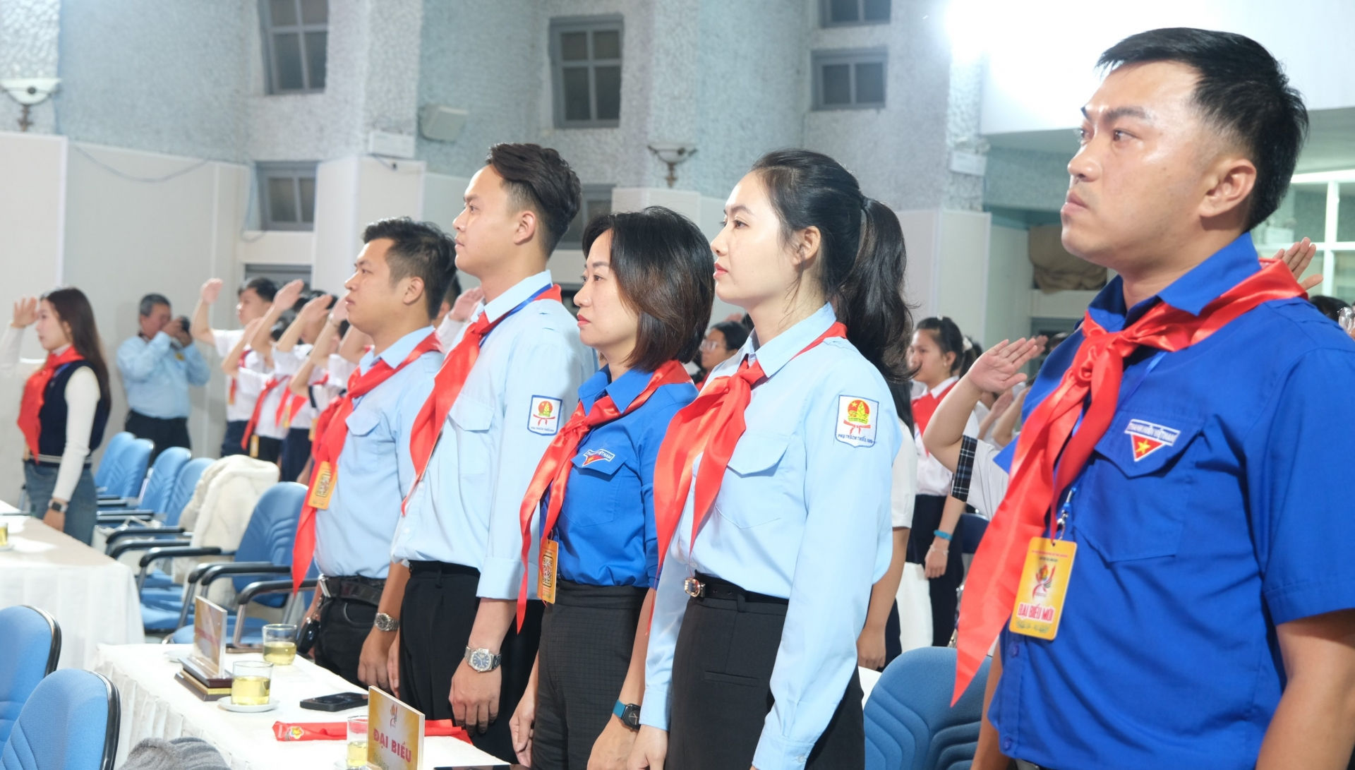 Hội đồng Đội các huyện, thành phố tham dự Đại hội