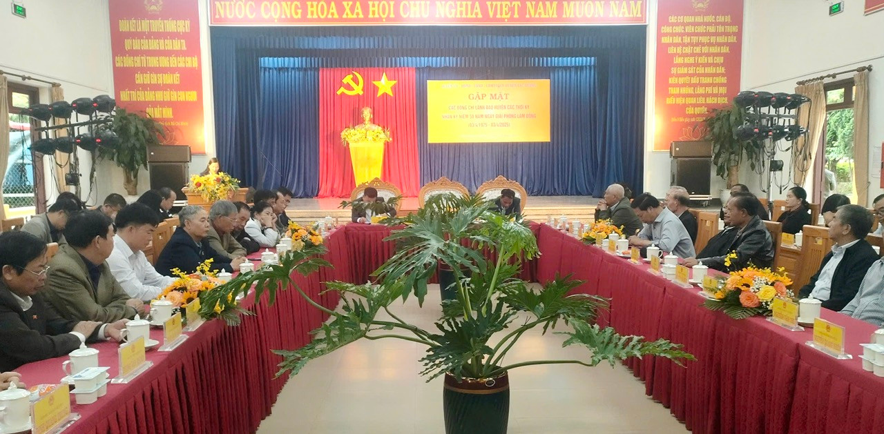 Quang cảnh buổi gặp mặt