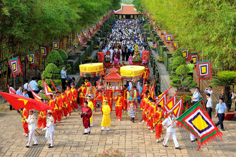 Lễ hội Đền Hùng.Ảnh: Minh họa