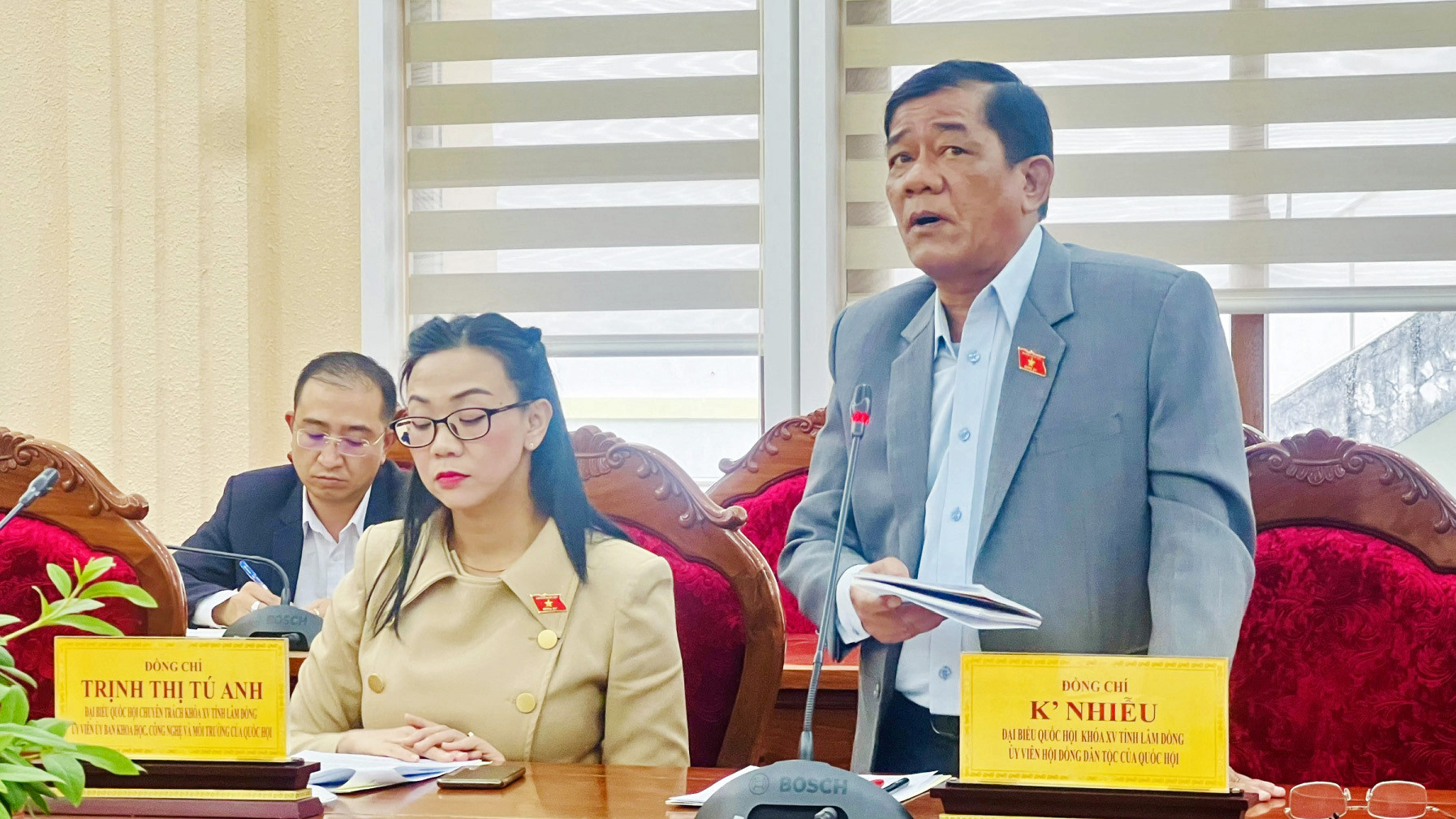 Đại biểu K Nhiễu kiến nghị tăng cường phối hợp trong tiếp công dân