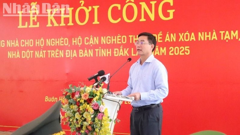 Nỗ lực xóa nhà tạm, nhà dột nát cho hộ nghèo Đắk Lắk ảnh 1