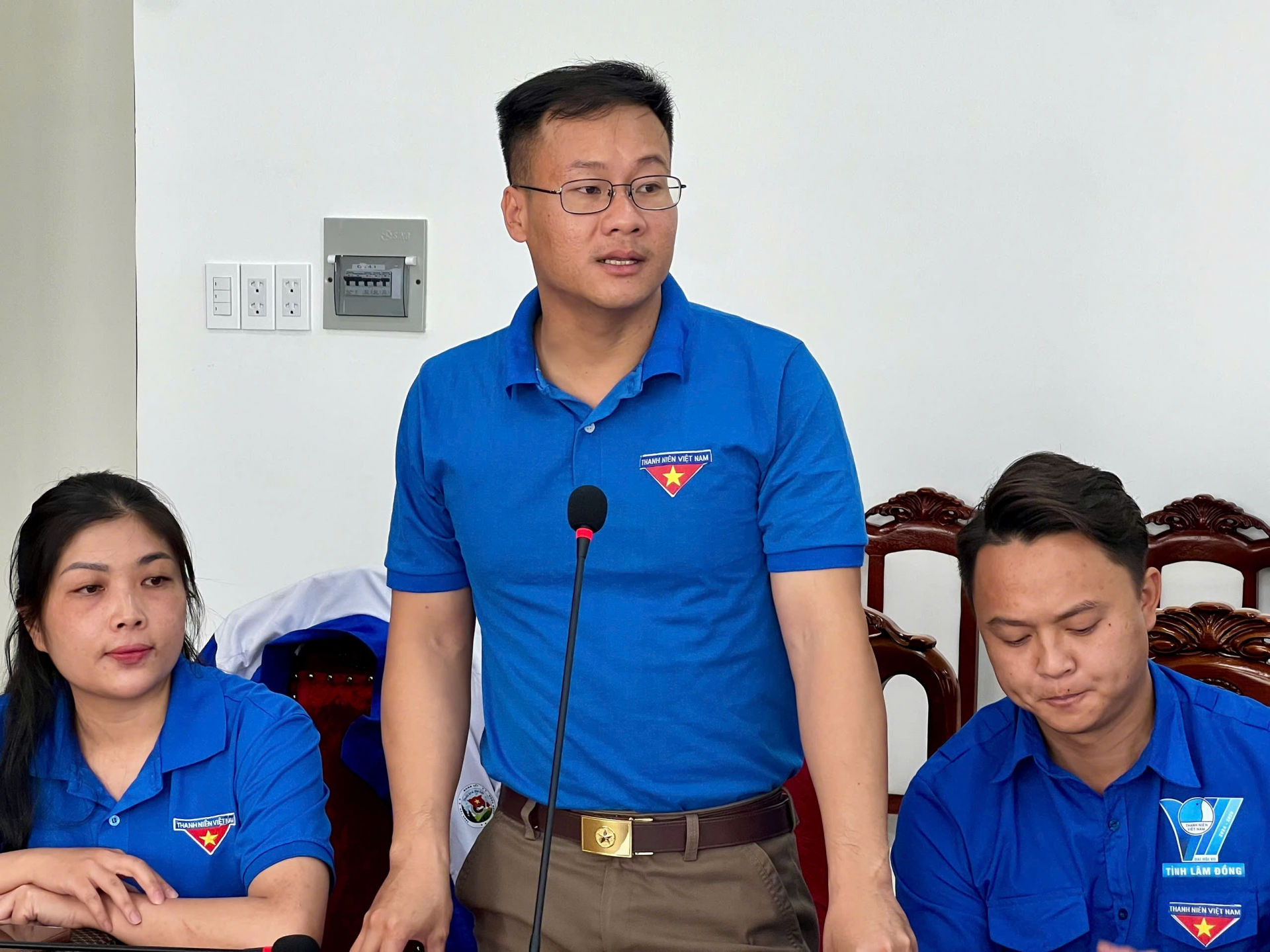 Các đại biểu trình bày những khó khăn, vướng mắc trong triển khai các hoạt động trong Tháng Thanh niên 2025