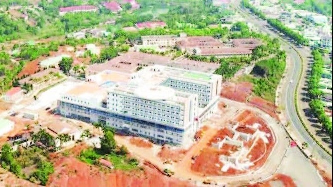 Dự án nâng cấp Bệnh viện đa khoa tỉnh Đắk Nông, một trong những công trình trọng điểm của tỉnh.