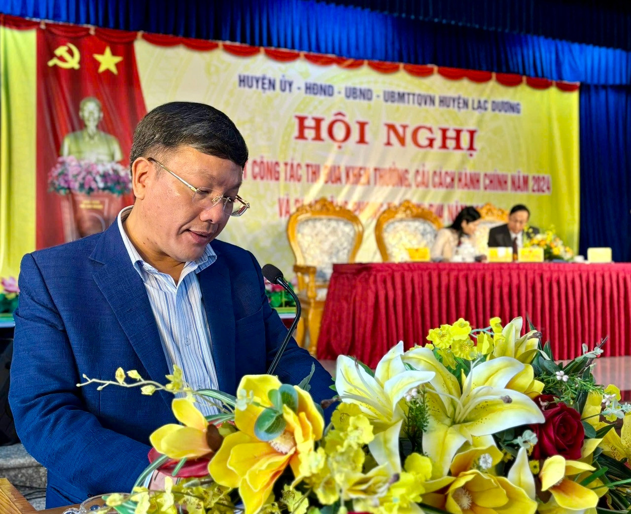 Bùi Thế - Phó Bí thư Huyện ủy, Chủ tịch UBND huyện