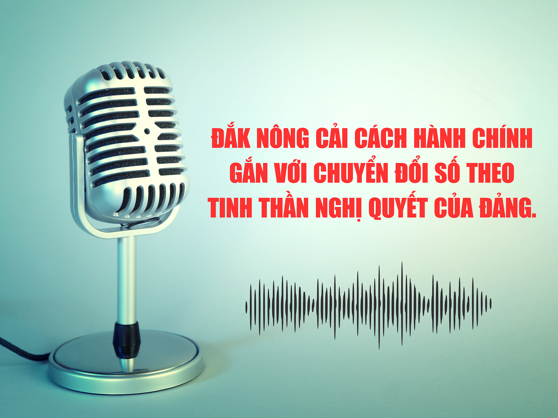 dak nong cai cach hanh chinh
