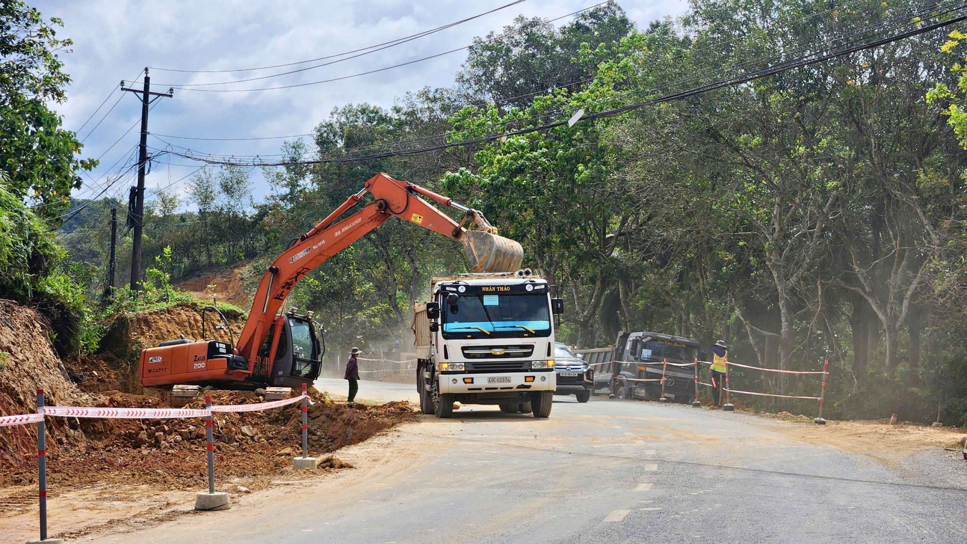 Dự án nâng cấp tuyến đường ĐT 721 đoạn qua địa bàn huyện Đạ Huoai