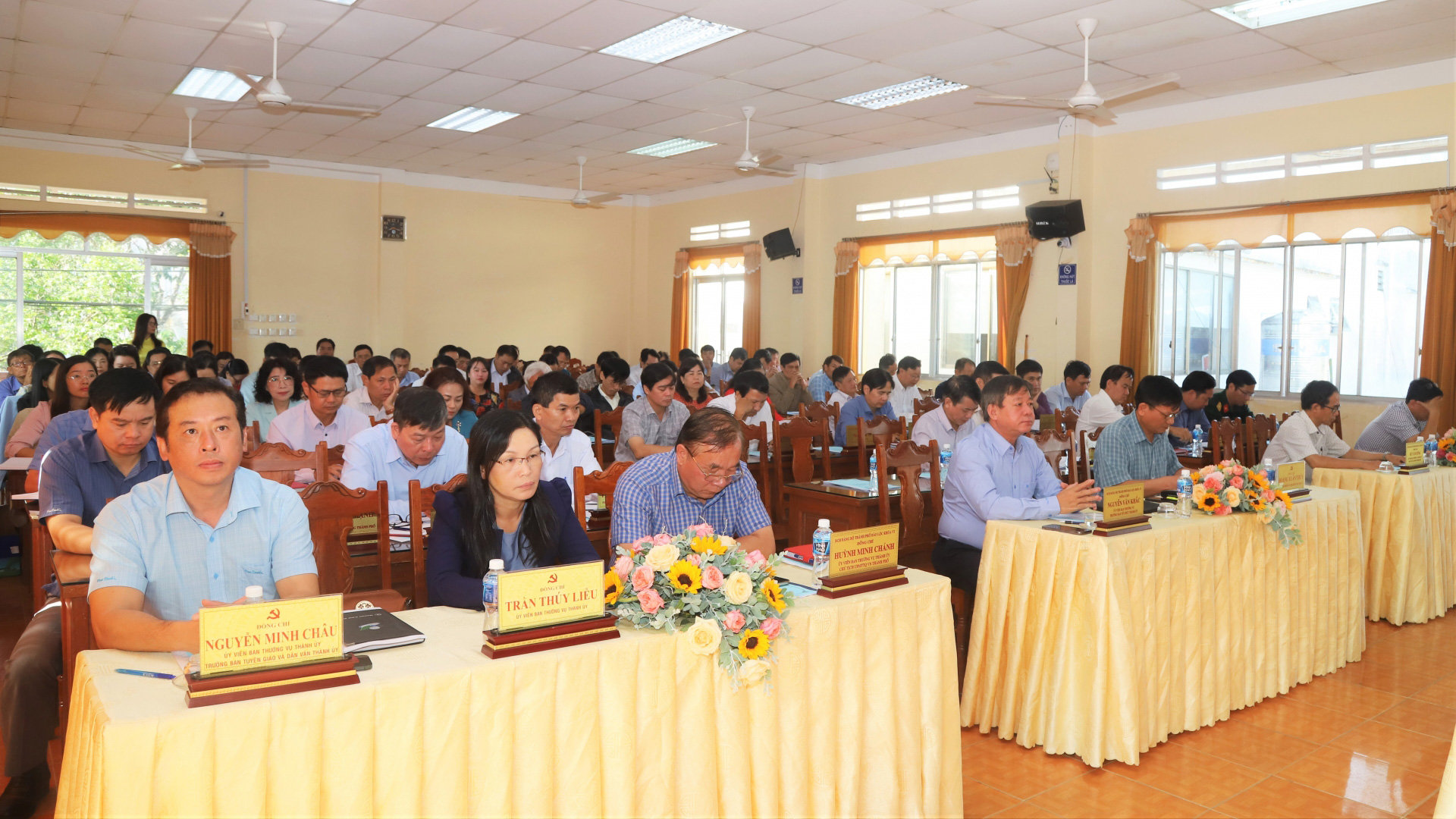 Quang cảnh Hội nghị tổng kết công tác kiểm tra, giám sát và thi hành kỷ luật Đảng