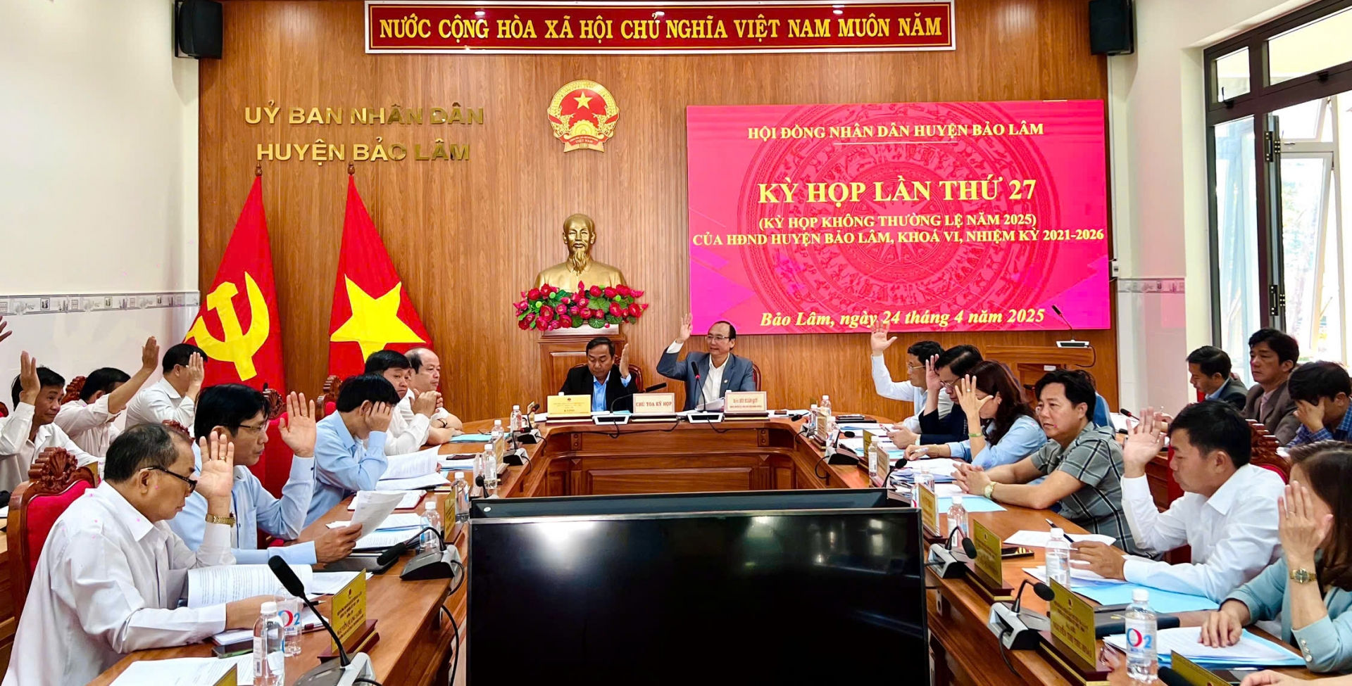 Đại biểu HĐND huyện Bảo Lâm