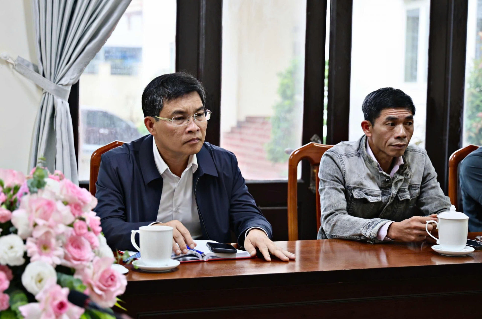 Đồng chí Phạm Hữu Toàn – Chánh Văn phòng Tỉnh uỷ tham dự buổi làm việc