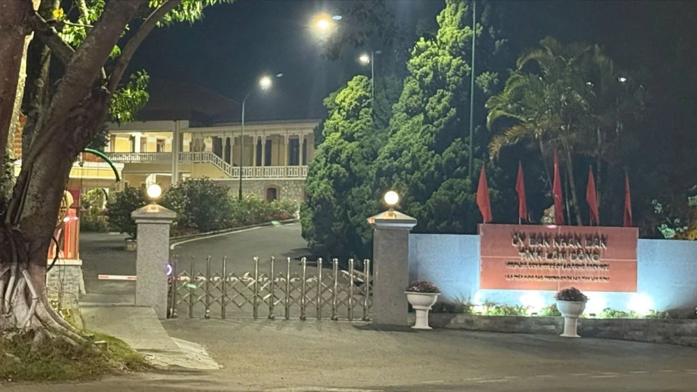 Trụ sở làm việc dự kiến của Văn phòng UBND tỉnh Lâm Đồng. Ảnh: VÕ TÙNG tinh-lam-dong (3).jpg