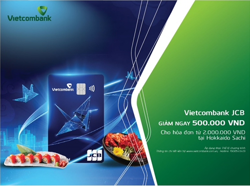 Ưu đãi đậm chất cùng thẻ Vietcombank JCB