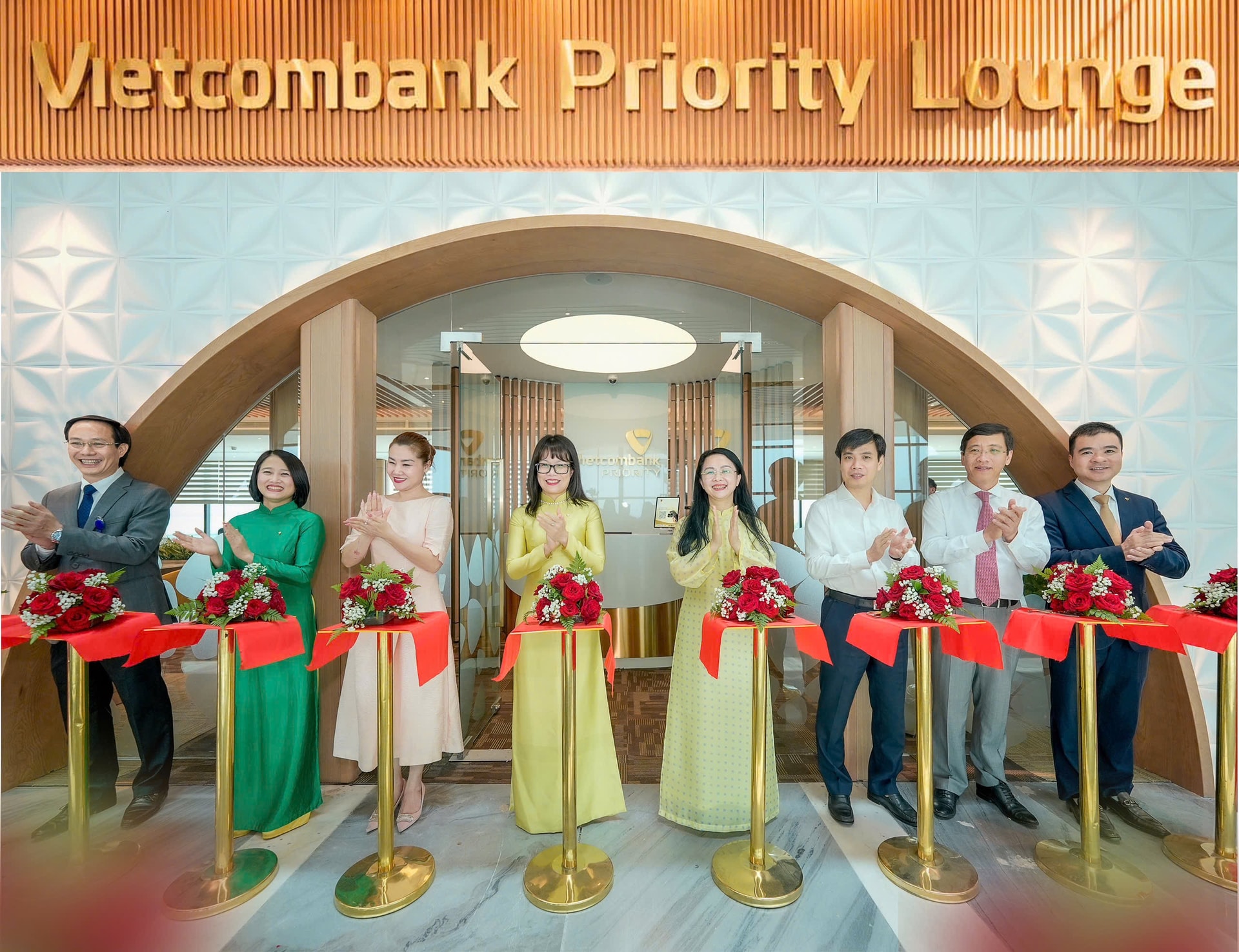 Khai trương Phòng chờ Vietcombank Priority tại Nhà ga T3 Sân bay quốc tế Tân Sơn Nhất