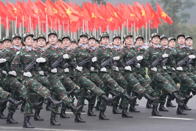 TOÀN CẢNH LỄ DIỄU BINH, DIỄU HÀNH KỶ NIỆM 50 NGÀY GIẢI PHÓNG MIỀN NAM, THỐNG NHẤT ĐẤT NƯỚC: HÀO HÙNG ĐI GIỮA LÒNG NHÂN DÂN- Ảnh 119. TOÀN CẢNH LỄ DIỄU BINH, DIỄU HÀNH KỶ NIỆM 50 NGÀY GIẢI PHÓNG MIỀN NAM, THỐNG NHẤT ĐẤT NƯỚC: HÀO HÙNG ĐI GIỮA LÒNG NHÂN DÂN- Ảnh 119.