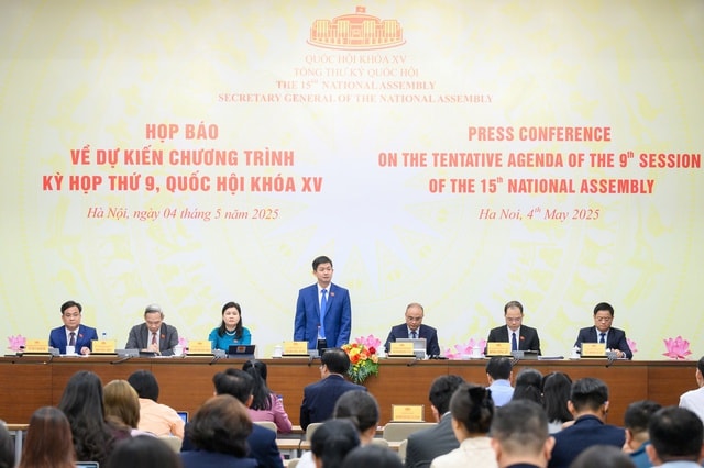 Ngày 5/5: KHAI MẠC KỲ HỌP THỨ 9, QUỐC HỘI KHÓA XV- Ảnh 1. Ngày 5/5: KHAI MẠC KỲ HỌP THỨ 9, QUỐC HỘI KHÓA XV- Ảnh 1.