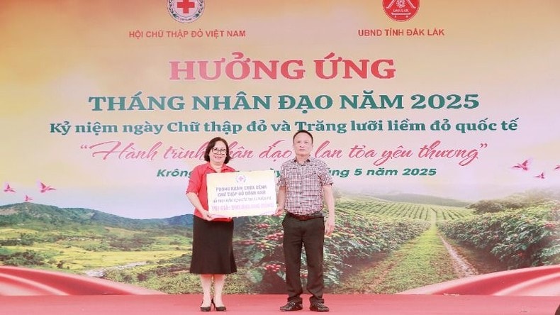 Nhiều hoạt động thiết thực ở Đắk Lắk hưởng ứng “Tháng Nhân đạo” năm 2025 ảnh 3