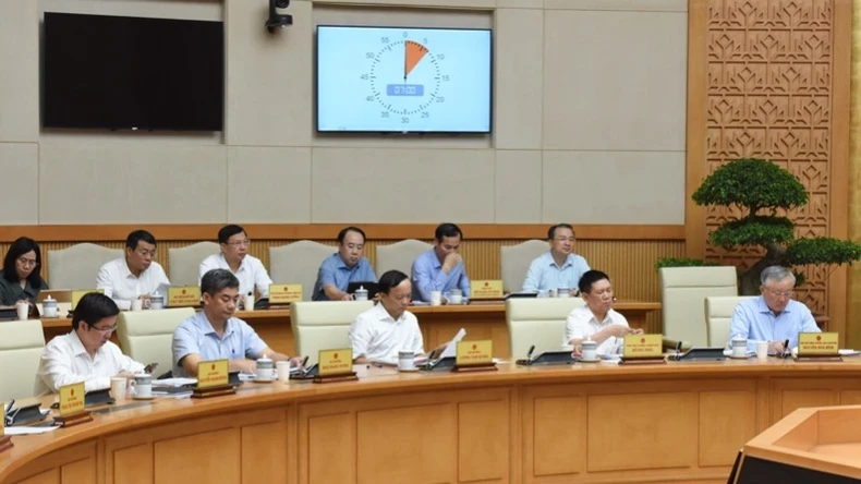 Chính phủ họp phiên thường kỳ tháng 4/2025: Thảo luận nhiều nhiệm vụ, giải pháp trọng tâm ảnh 5