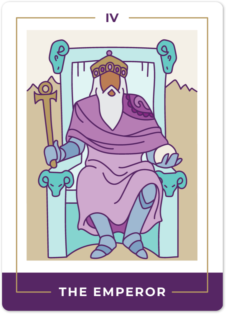 The Emperor Tarot Card Meanings | Biddy Tarot