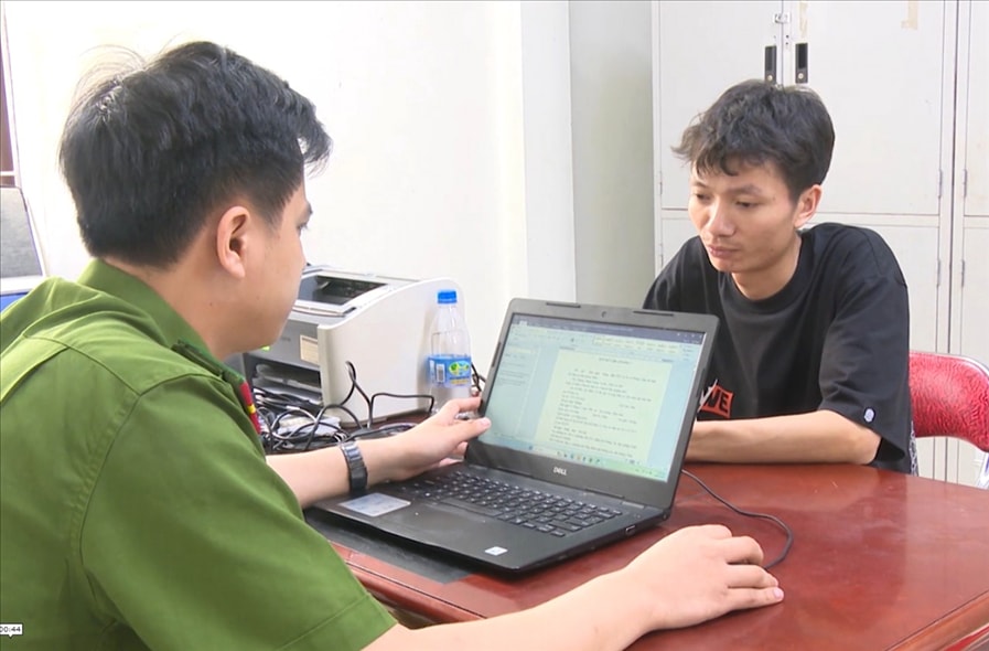 Cơ quan Công an làm việc với Vũ Văn Hải.